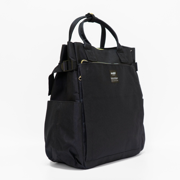 Сумка-рюкзак черная anello POST Tote 2Way Regular купить на OZON по ...