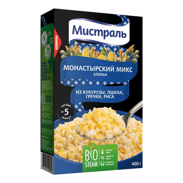 Хлопья Мистраль Монастырский микс 400 г - купить с доставкой по ...