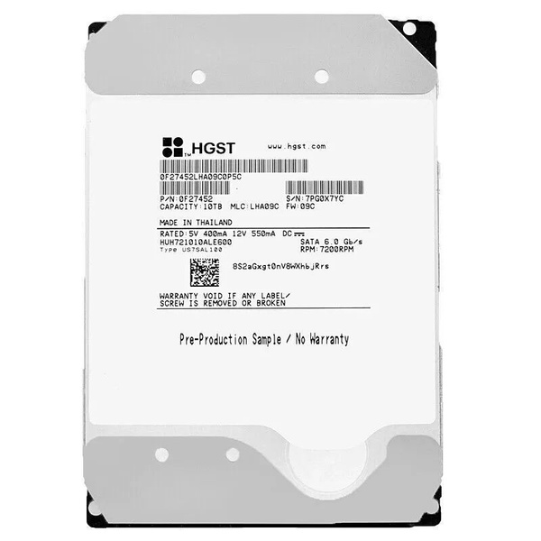 10 ТБ Внутренний жесткий диск HGST 10TB (HGST) - купить по выгодной ...