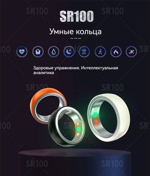 Многофункциональное здоровое многоязычное смарт-кольцо NFC - купить с ...