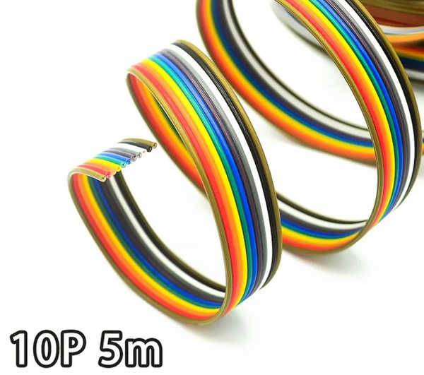 Соединительные провода 10 штук 5 метров - купить с доставкой по ...