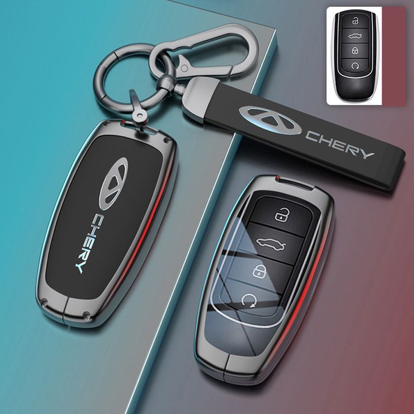 Чехол для ключа Chery Tiggo 7 PRO MAX, 8 PRO, 8 PRO MAX, OMODA 5C Белый ...