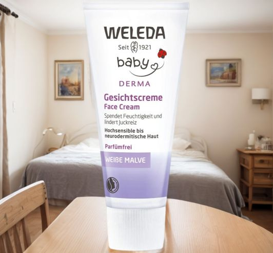 Weleda Крем для гиперчувствительной кожи лица Weleda baby derma с ...