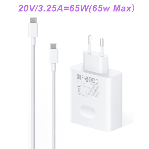 Блок питания (зарядка) для ноутбука Huawei 65W (20V/3.25A) USB Type-C ...