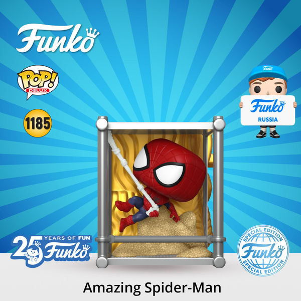 Фигурка Funko POP! Deluxe Bobble Marvel Spider Man No Way Home Battle ...