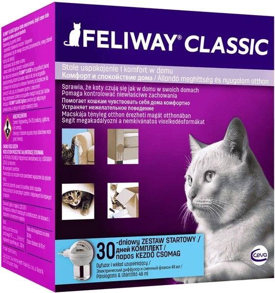 Характеристики Феромон Ceva Feliway/Феливей для кошек для нормализации ...