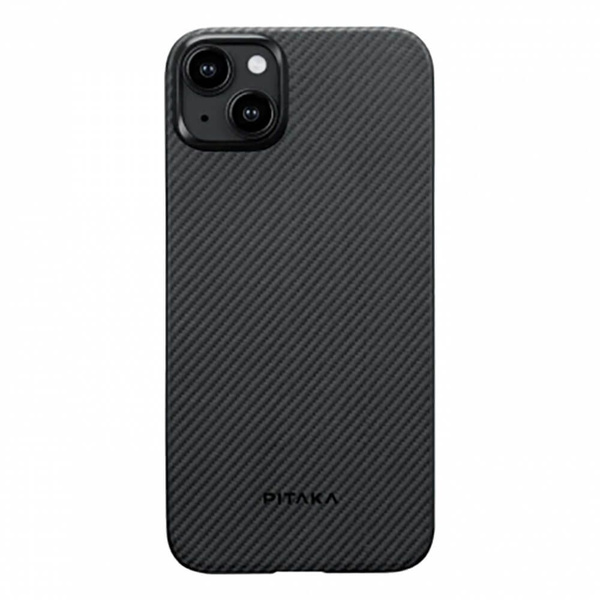 Чехол Pitaka MagEZ Case 4 с Magsafe для iPhone 15 Plus кевлар (KI1501MA ...