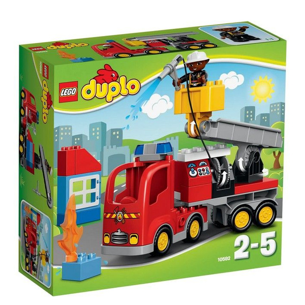 Конструктор LEGO Duplo Пожарная машина (10592) - купить с доставкой по ...