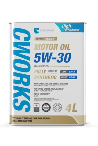 Масло моторное CWORKS 5W-30 Синтетическое - купить в интернет-магазине ...