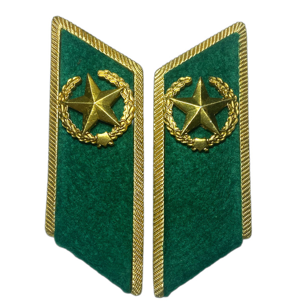 Петлицы для военной формы Пограничные Войска ПВ СССР металлизированные ...