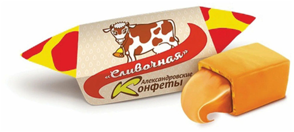 Молочная конфета "Александровская" сливочная 1000 гр - купить с ...
