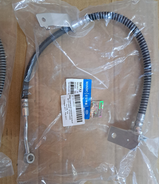 Тормозной шланг передний правый Солярис 2017-, Рио 2017- - Mando арт ...