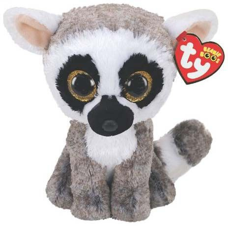 Игрушка мягконабивная Лемур LINUS, серии "Beanie Boo's" 15см - купить с ...