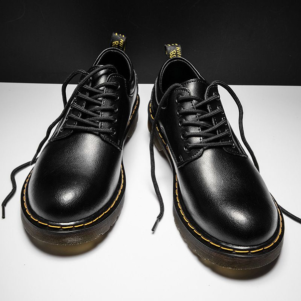 Полуботинки Мужской Dr. Martens черный, размер 42 Демисезон R (средняя ...