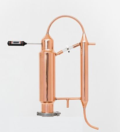 Самогонный аппарат медный, ректификационная колонна, аламбик без куба ...