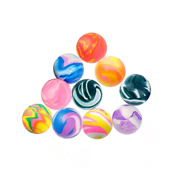 Enter Vending Elastic Ball, 10 шт. резиновые шарики разных цветов для ...