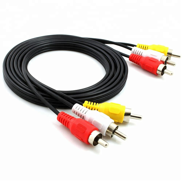Кабель 3 RCA - купить по низкой цене в интернет-магазине OZON (1354360039)
