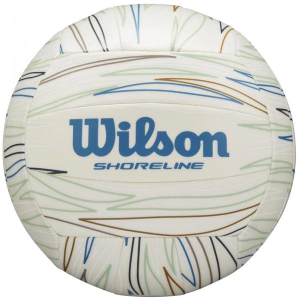 Мяч волейбольный Wilson K1 Silver Shoreline Eco, 5 размер; светло-серый ...