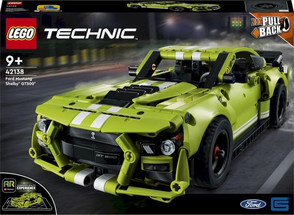 Конструктор LEGO Technic Ford Mustang Shelby GT500, 544 детали, 9 ...
