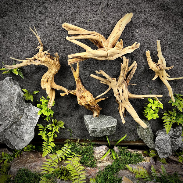 Коряга для аквариума натуральная, декорация для террариума ( дек48 ...
