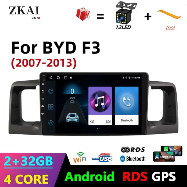 Автомобильная стереосистема BYD F3 2007-2013.2+32 ГБ, автомобильный ...