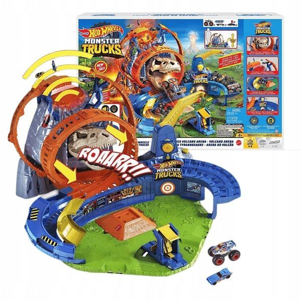 Вопросы и ответы о Игрушечный трек Hot Wheels Monster Trucks ...