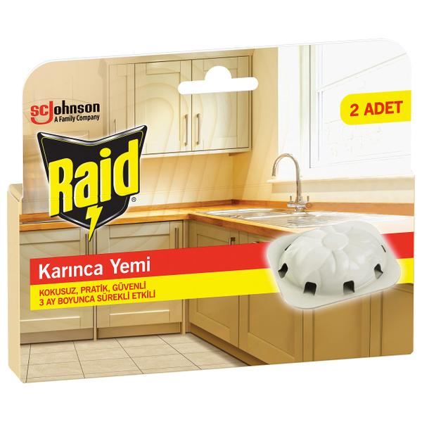 RAID Ловушка Для Тараканов + 2 Сменных Приманок, 1 упаковка - купить с ...