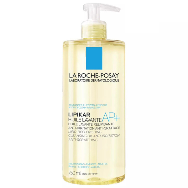 La Roche-Posay Липикар АП+ Масло очищающее 750мл - купить с доставкой ...