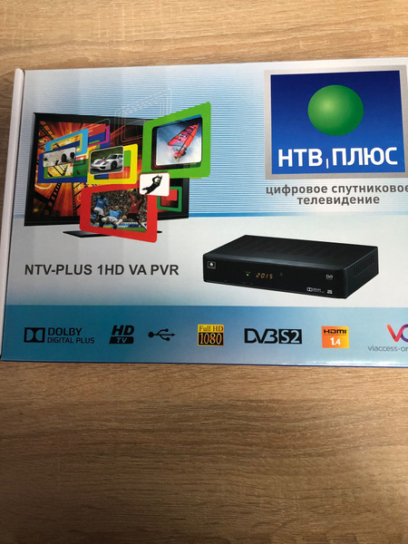 ТВ-ресивер НТВ-ПЛЮС NTV-PLUS 1HD VA PVR, черный купить по выгодной цене ...