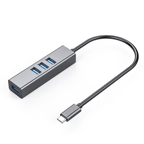 Type-C Ноутбук usb-c3.0 до 4*usb3.0hub hub splitter разветвитель хаб ...