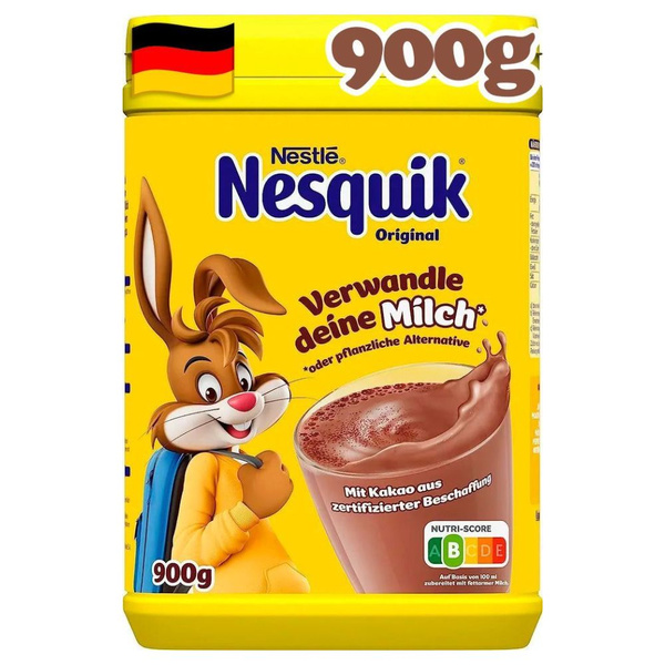 Какао-напиток Nesquik Несквик растворимый в банке, 900г. Германия ...
