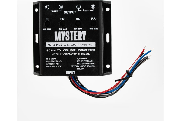Конвертор уровня сигнала Mystery MAD HL2, 4-х канальный. - купить с ...