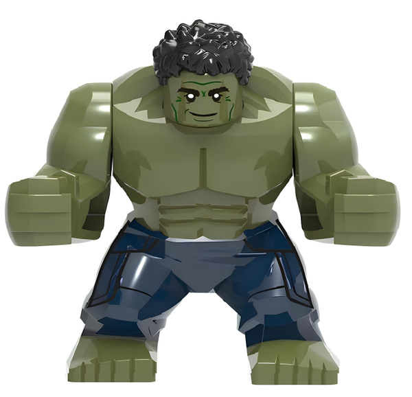 Фигурка Халк / Hulk совместима с конструкторами лего (8см, пакет) 1052 ...