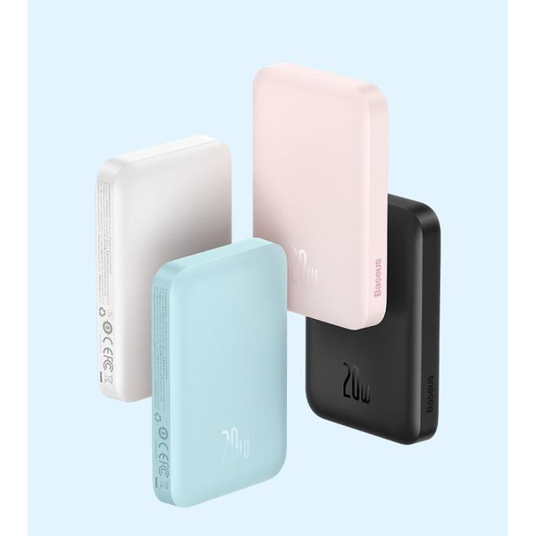 Baseus Magsafe Powerbank 6000 мАч/10000 мАч, магнитная внешняя батарея ...