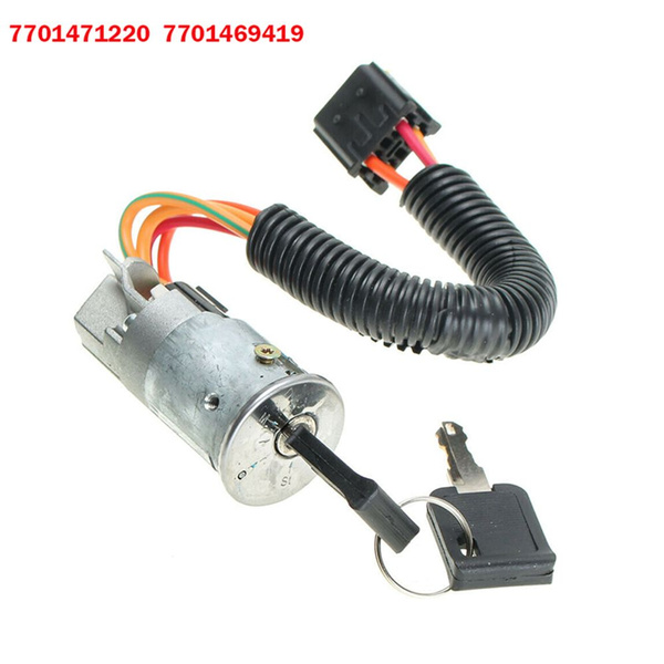 Ключ Замка Зажигания Стартера Для Renault Megane Scenic MK1 Clio MK2 ...