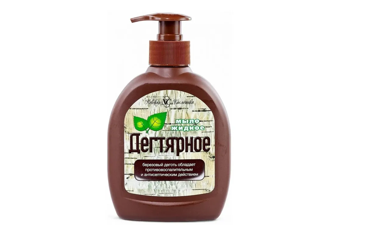 Мыло жидкое дегтярное 300 мл
