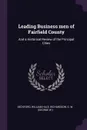 Leading Business men of Fairfield County. And a Historical Review of the Principal Cities - William Hale Beckford, G W. Richardson