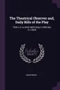 The Theatrical Observer and, Daily Bills of the Play. 1839 v.3 no.5522-5624:(Sep 2,1839-Dec 31,1839) - M. l'abbé Trochon