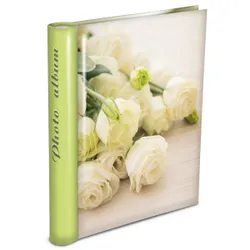 Стильный и красочный фотоальбом на спирали вмещает в себя 30 листов (60 клеевых страниц) размером 23*28  ...