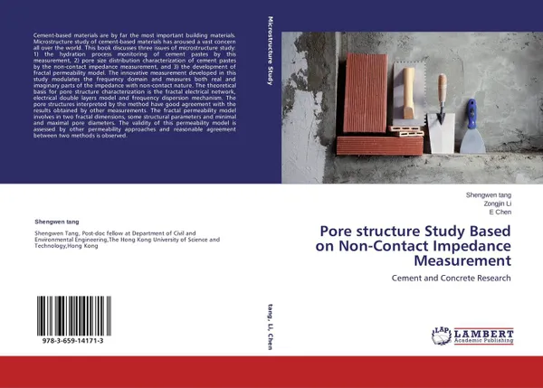 Обложка книги Pore structure Study Based on Non-Contact Impedance Measurement, Shengwen Tang,Zongjin Li and E. Chen