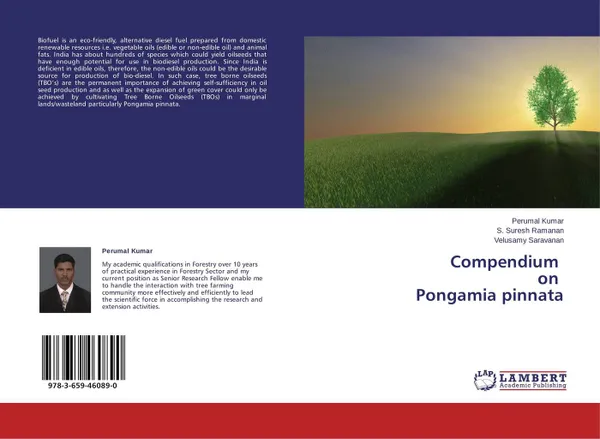 Обложка книги Compendium on Pongamia pinnata, Perumal Kumar,S. Suresh Ramanan and Velusamy Saravanan