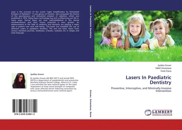 Обложка книги Lasers In Paediatric Dentistry, Jyotika Grover,Nikhil Srivastava and Vivek Rana