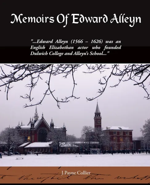 Обложка книги Memoirs Of Edward Alleyn, J.Payne Collier