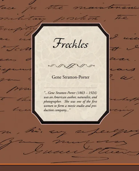 Обложка книги Freckles, Gene Stratton-Porter