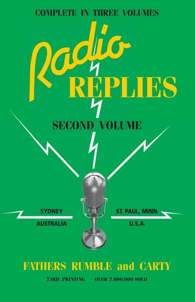 Обложка книги Radio Replies. Volume 2, Leslie M.S.C. Rumble, Rumble &. Carty