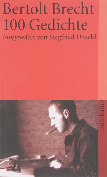 Обложка книги Hundert Gedichte, Bertolt Brecht