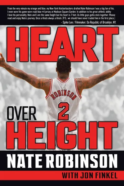 Обложка книги Heart Over Height, Nate Robinson, Jon Finkel