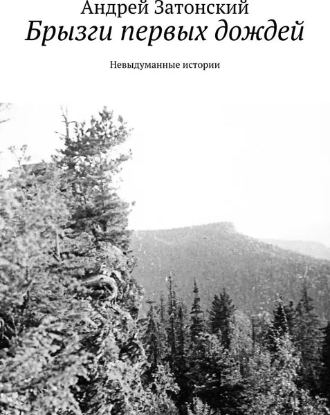 Обложка книги Брызги первых дождей, Андрей Затонский