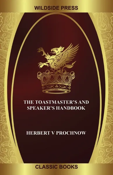 Обложка книги The Toastmaster's and Speaker's Handbook, Herbert V Prochnow