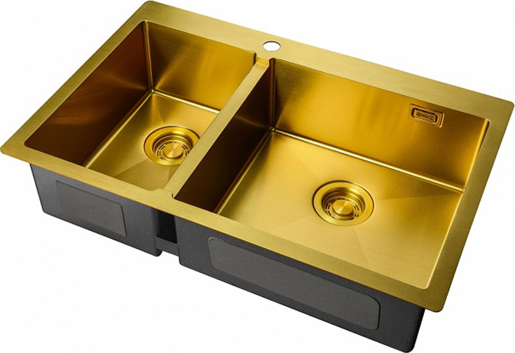 фото Мойка для кухни ZorG ZL R 780-2-510-R BRONZE Zorg sanitary